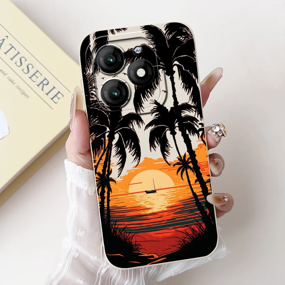Cute Panda Cartoon Soft Silicone Shockproof Phone Case Cover