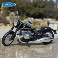 WELLY 1:12 BMW R18 2020 Alloy Motorcycle Model Simulation Diecasts Metal Toy Street Racing Motorcycle Model Collection Kids Gift 1