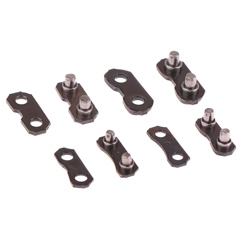 10Pair 0.404" 0.325" 3/8" 3/8" Chainsaw Chain Link Connectors Repair Preset Straps For Chainsaw Preset Straps Useful Garden Tool chainsaw chain