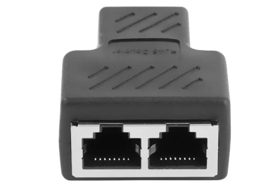 

1-2 способа сетевой Ethernet кабель Lan Соединительный соединитель RJ45 Удлинитель сетевой соединитель Сплиттер Высокое качество
