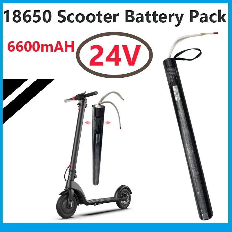 

24V 6600mAh 18650 lithium ion carbon fiber scooter special battery is suitable for carbon fiber scooter, Scooter accessories