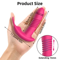 Bluetooth Stoßvibrator für Frauen Klitoris Stimulator APP Rotierender G-Punkt-Dildo Fernbedienung Erwachsene Weibliches Sexspielzeug 2