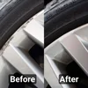 Car wheel hub refurbishment, alloy plastic cleaning and refurbishment agent, scratch reduction, polishing, brightening 3