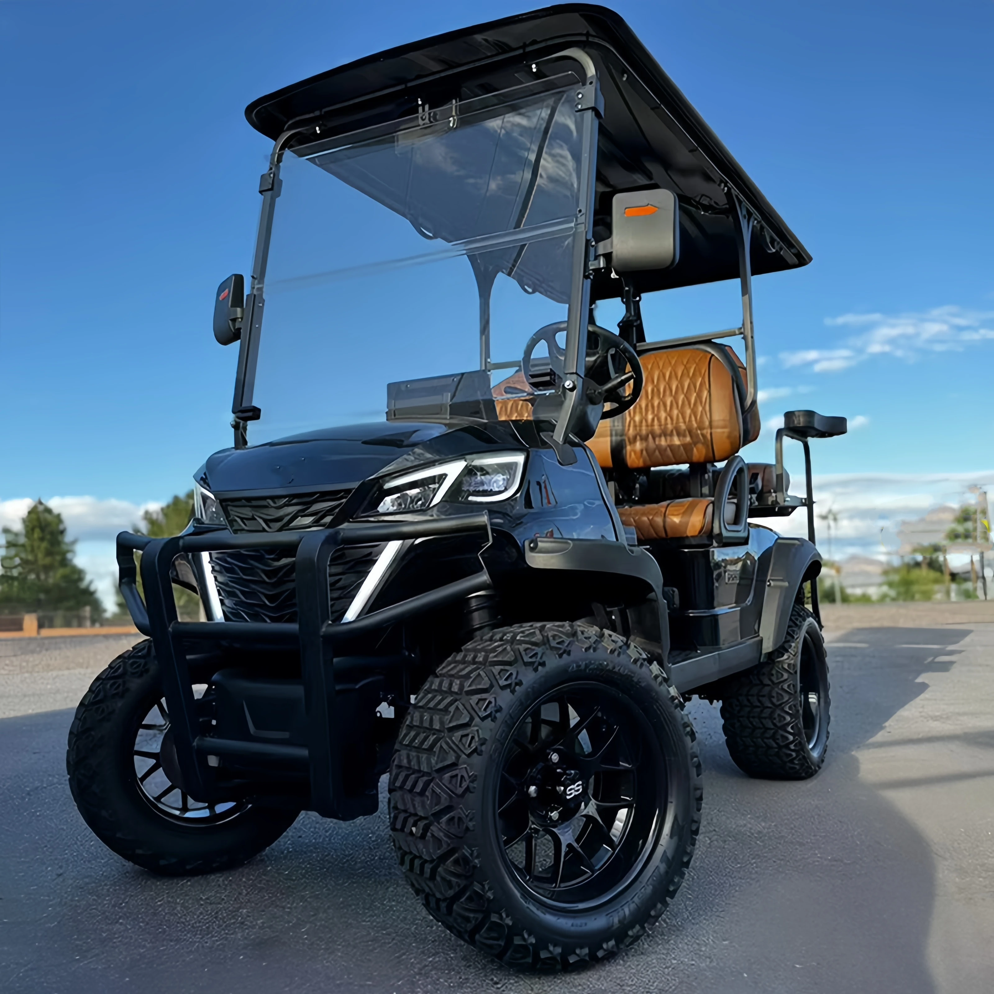 Competitive Price Golf Cart 4 Seater Fast Single Seater Mini 4 Electric Golf Cart
