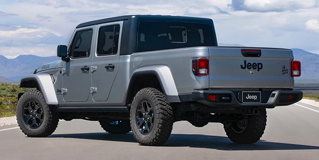 For Jeep Gladiator JT 2019 2020 2021 2022 2023 LED Rear Bumper Reflector Brake Driving Tail Light W/ Turn Signal Car Accessories