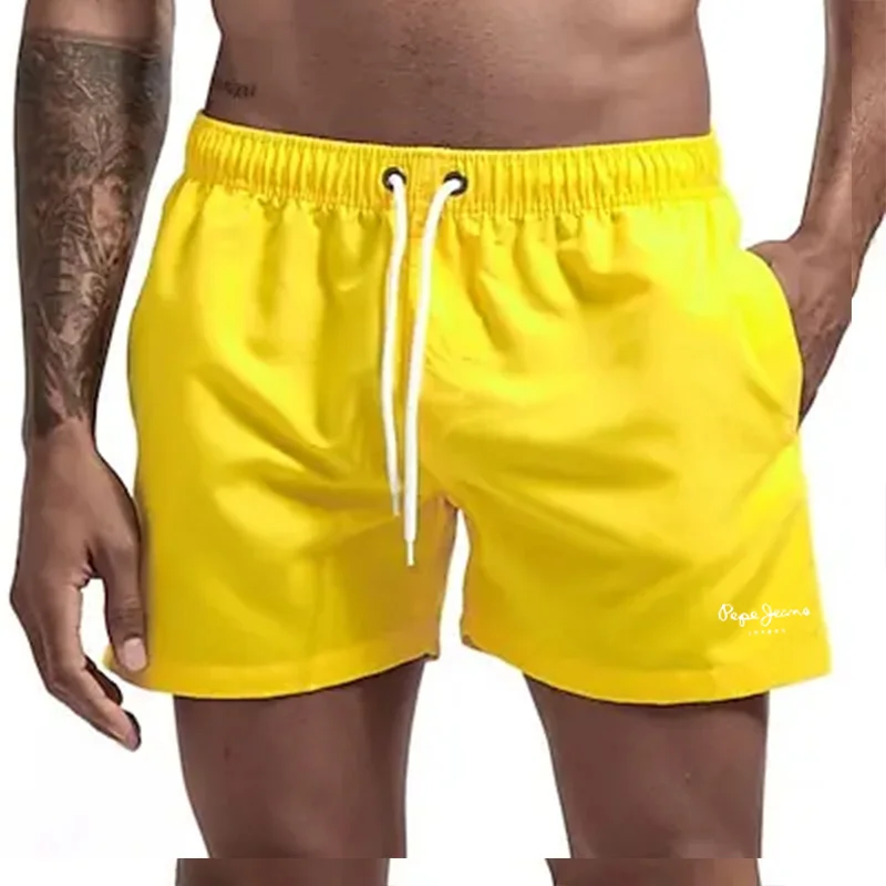 Short de bain imprimé pour homme, séchage rapide, plage, imbibée, respirant, proximité, poche Wstring, mode, 2024 fashion 3
