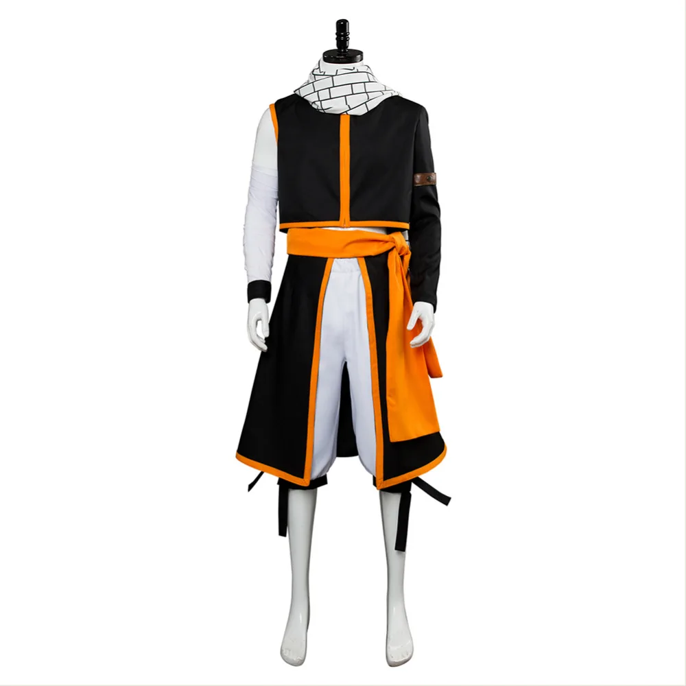  QAHEART Etherious Natsu Dragneel Anime Cosplay Costume,  Etherious Cosplay Outfit Full Set for Halloween Christmas Party : Clothing,  Shoes & Jewelry