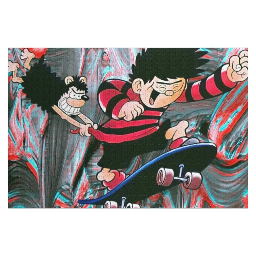 Dennis and gnasher Jigsaw Puzzle Adult Wooden Wooden Animal Puzzle