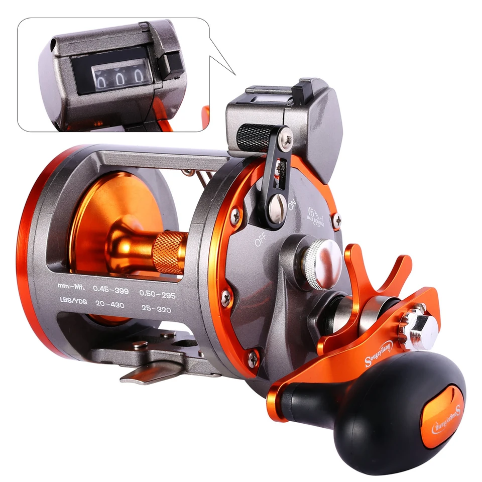 Fishing Reel Saltwater Big Game  Trolling Big Game Fishing Reel - Metal  Trolling - Aliexpress