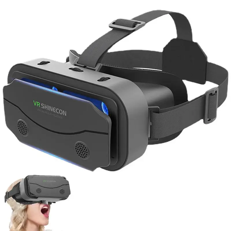 

Vr Headsets Virtual Reality Goggles Games With Smartphones Universal Virtual Reality Goggles Soft & Comfortable New 3D VR