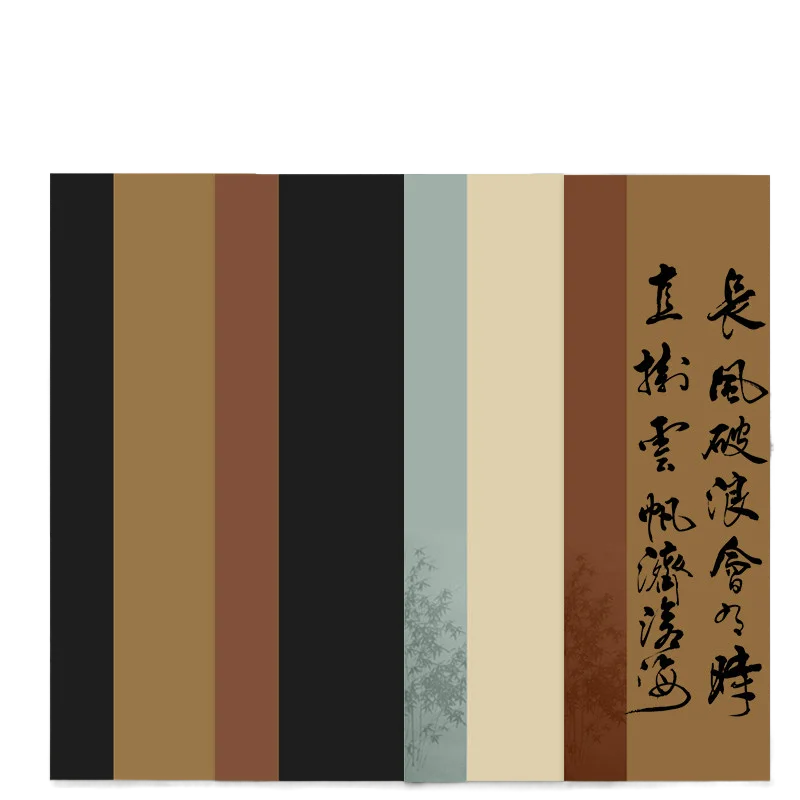 34*138cm Antique Batik Half-Ripe Rice Paper Chinese Calligraphy Creation Xuan Paper Brush Pen Works National Exhibition Papier batik antique handmade paper decoupage chinese calligraphy half ripe rice paper brush pen calligraphy painting works papel arroz