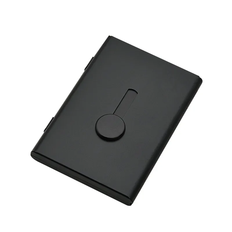 Sleek Slide-Out Business Card & Credit Card Holder