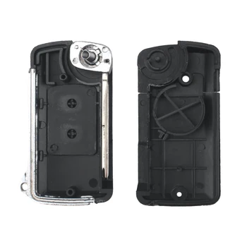 Telecomando pieghevole custodia senza chiave per Mitsubishi - KEYYOU 2 pulsanti telecomando pieghevole chiave Shell Fob custodia senza chiave per Mitsubishi Lancer Montero