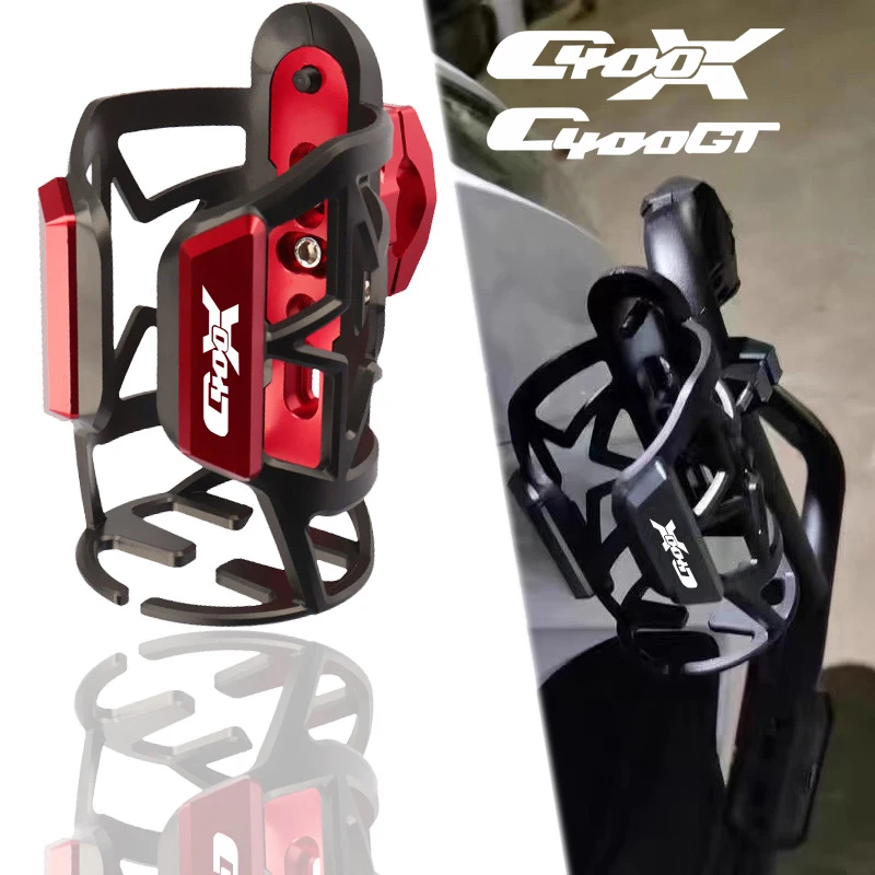 

Держатель стакана для напитков из алюминиевого сплава с ЧПУ для BMW C400X C400GT, универсальные аксессуары, держатель для кружки на руле мотоцикла