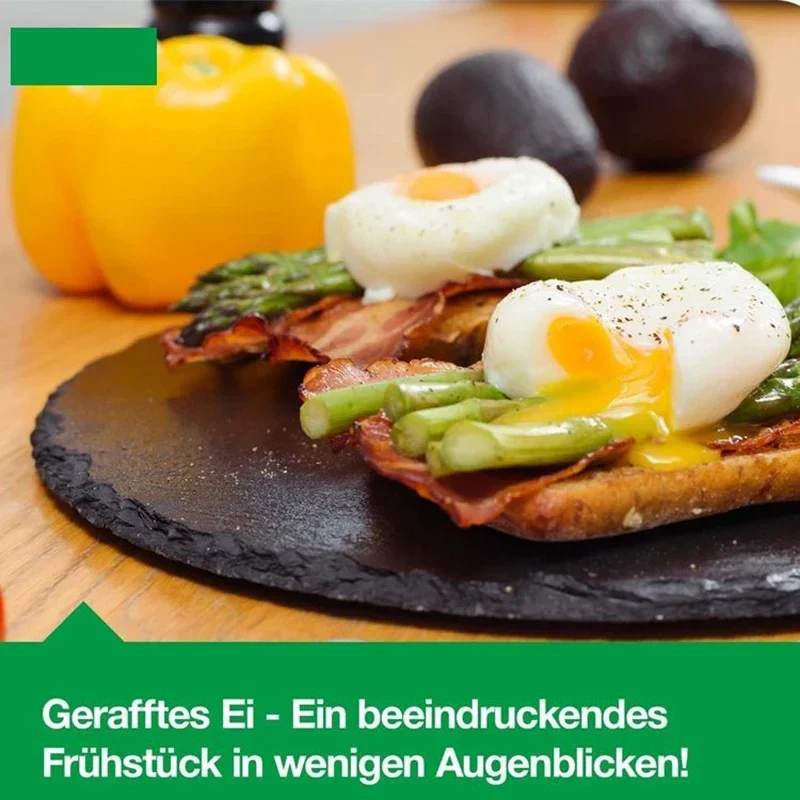 Description Picture 5 of itemNew 4 in1 Egg Poachers Egg Cooker Tools for Thermomix TM5 TM6 Eggs Steamer Mold Tray Stand Kitchen Baking Mould Cooking Utensils