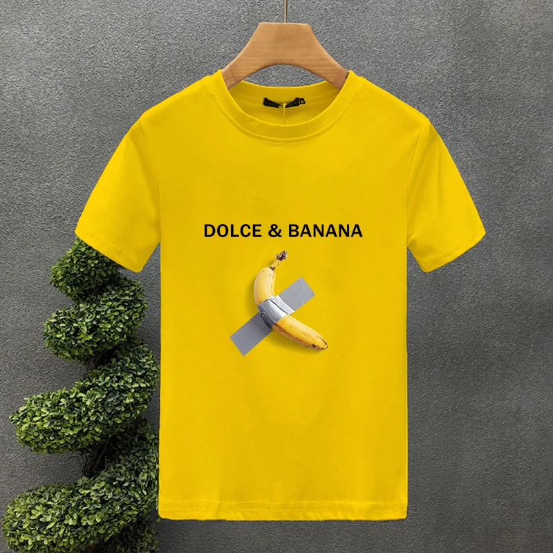 Dolce & Banana Cute Printed Spring Summer Personality T