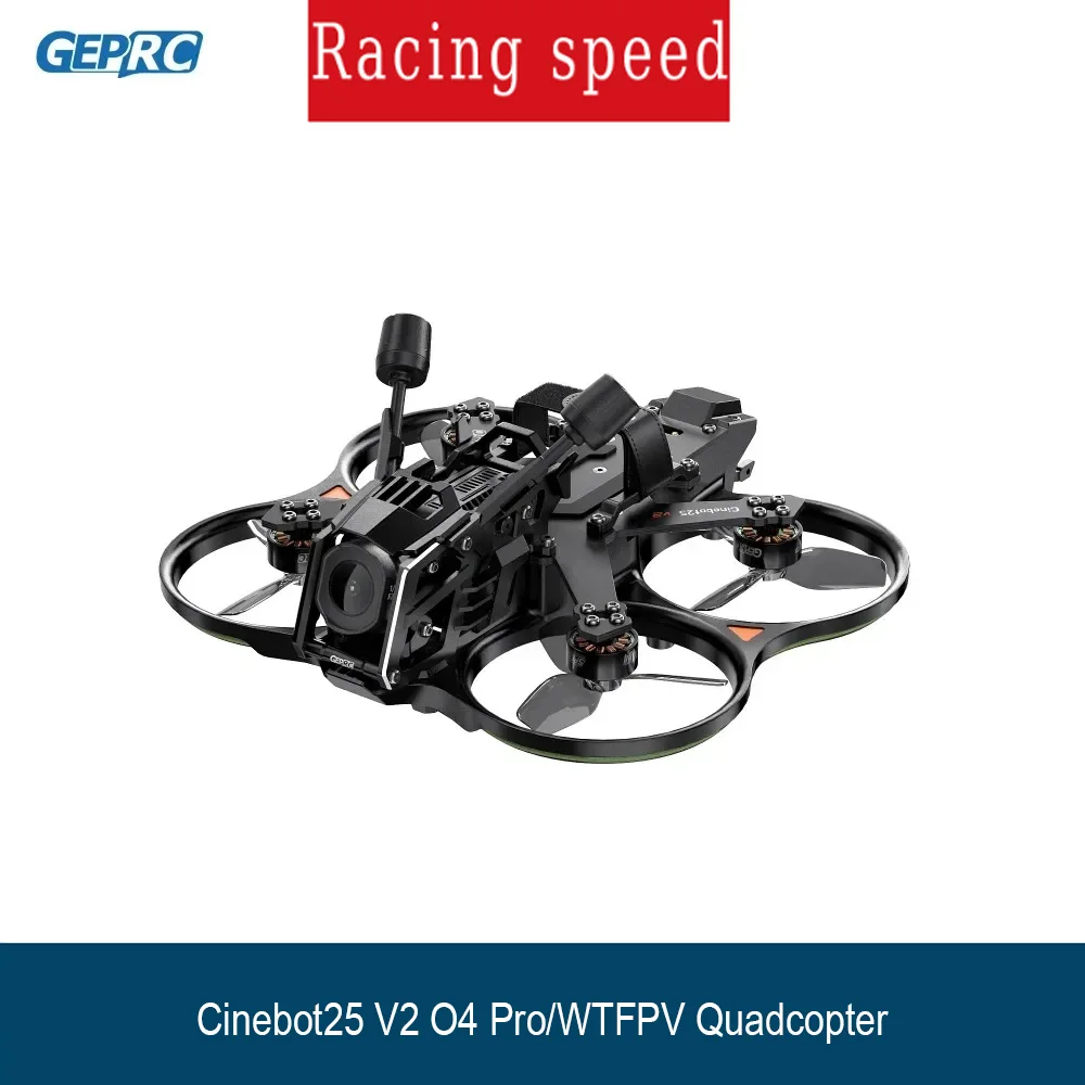 GEPRC Cinebot25 V2 DJI O4 Pro Drone FPV Cinewhoop 2,5 tommer