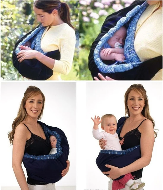 Porte bébé enveloppant, écharpe extensible pour bébé – Image 2