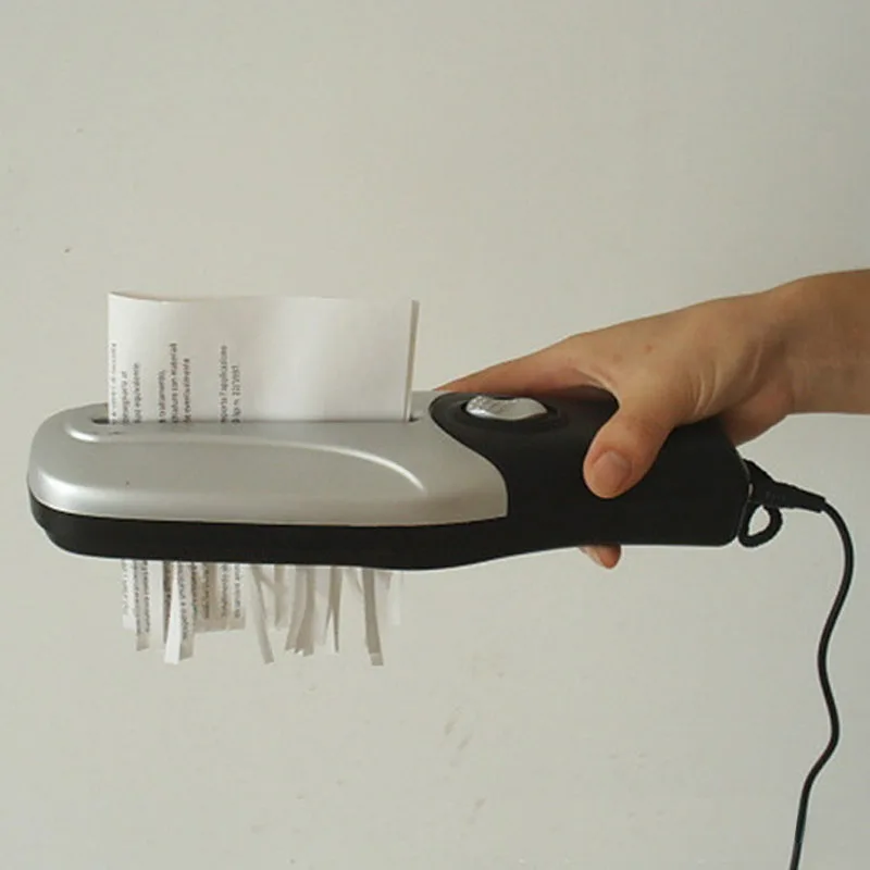Creative Handheld USB Powered Paper Trimmer Shredders Papierversnipperaar For Crush Office Mini Document Trituradora Papel