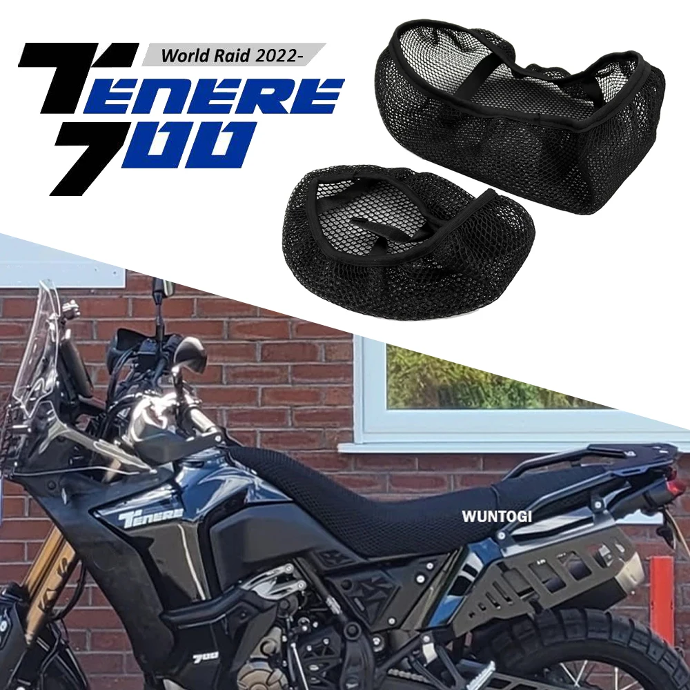 Nuovo Tenere700 World Raid Accessori Sedile Proteggi Cuscino Per Yamaha Tenere 700 World Raid T700 T7 2022 Coprisedile