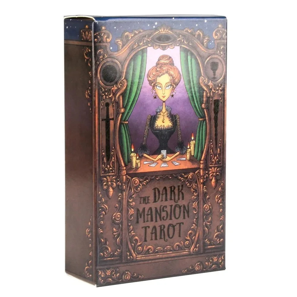 

Карта Таро Dark Palace для начинающих, версия гида, загадочный игровой коврик, карточка, карточка, предсказания о играх, судьба террафоры