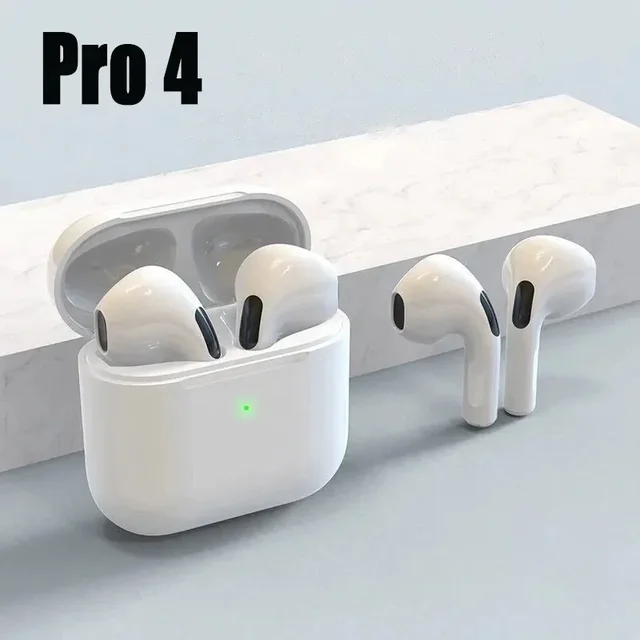 2024 Air Pro 4 TWS Wireless Bluetooth Earphones Headphones Mini Earpone Headset For PC Android Apple iPhone Earbuds Accessories 1