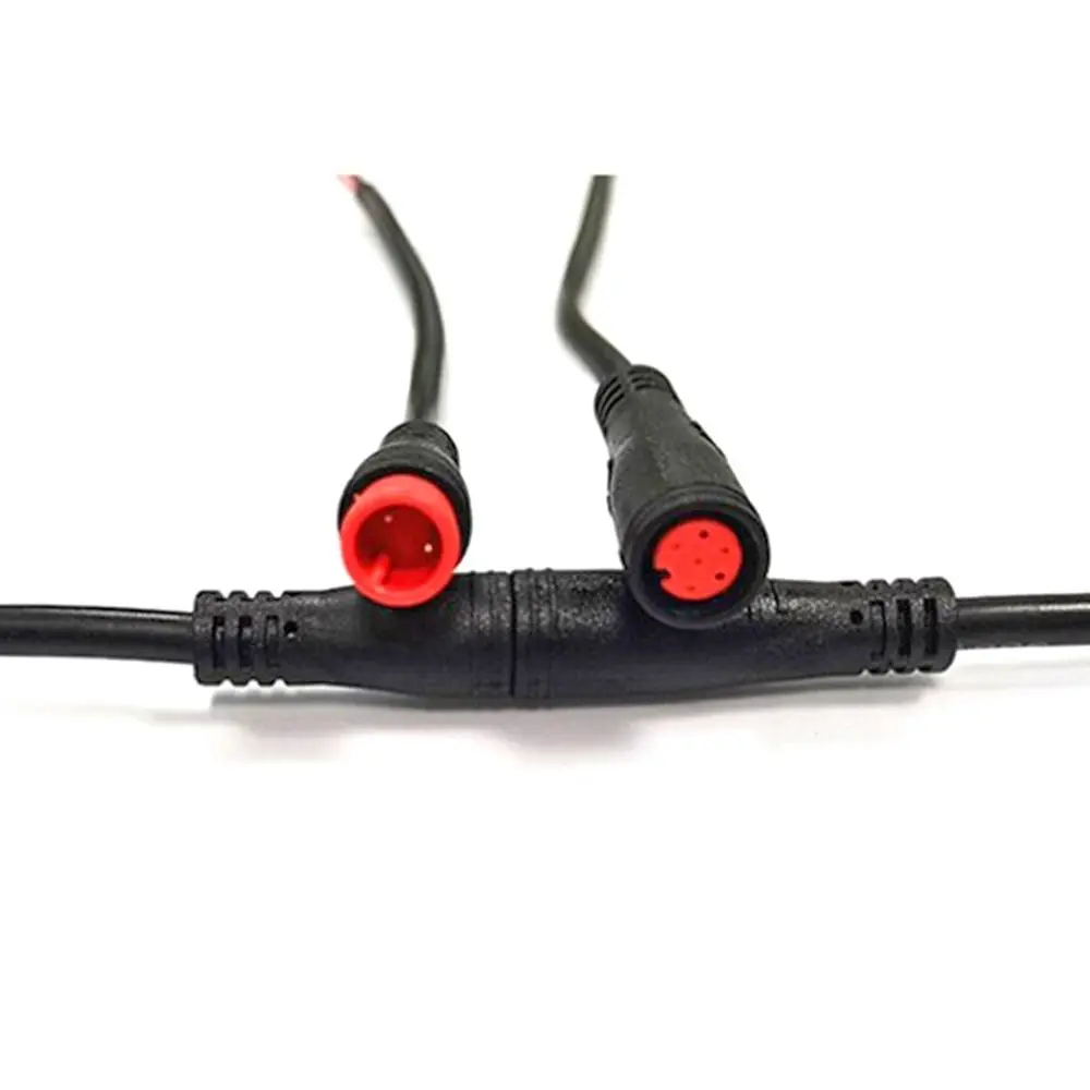 Waterproof Black PVC Ebike Cable Connector Accessories
