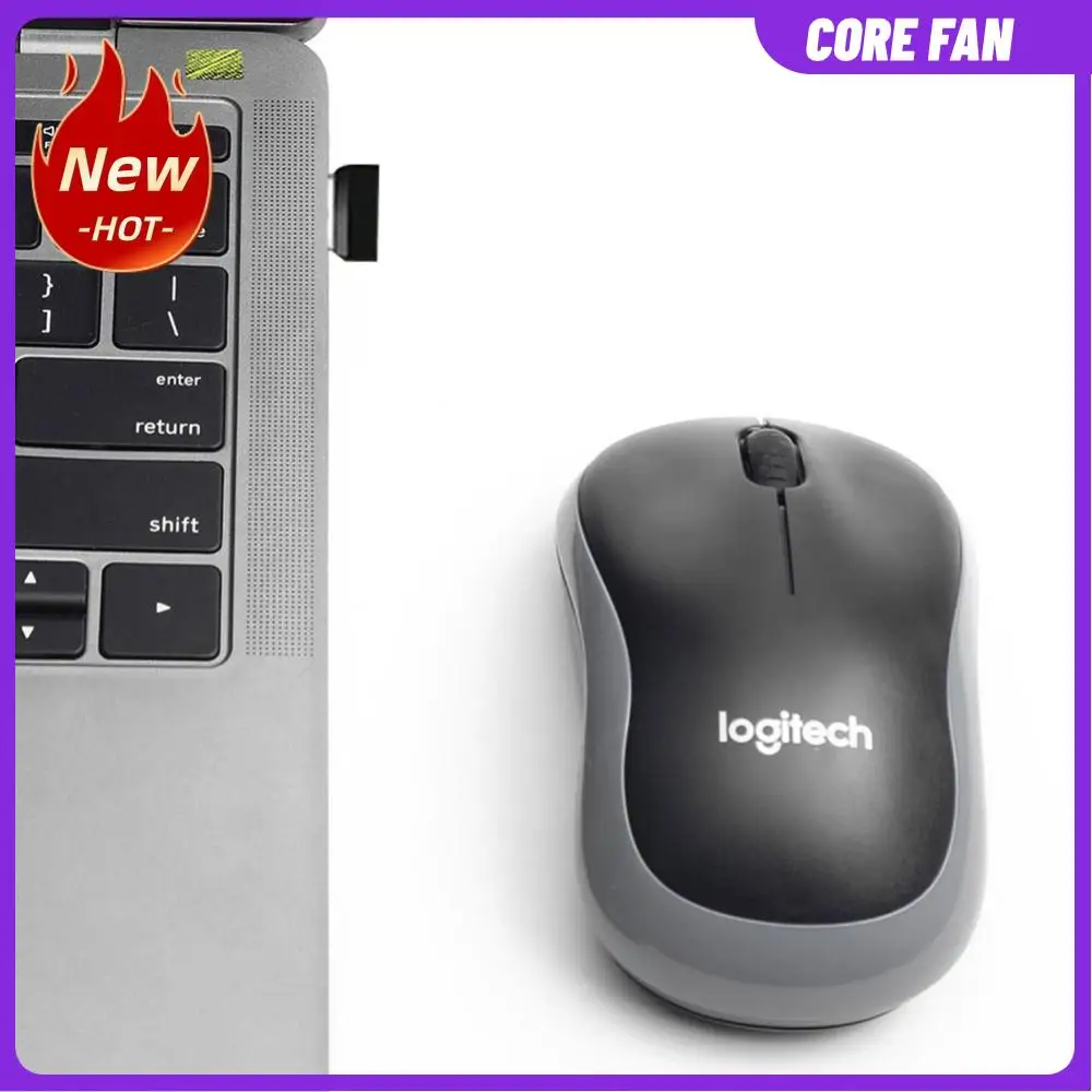 M185 Mini Wireless Mouse Comfortable Portable Mouse Mice 2.4GHz with USB Mini Receiver Small Hand for Windows/Mac OS/Linux
