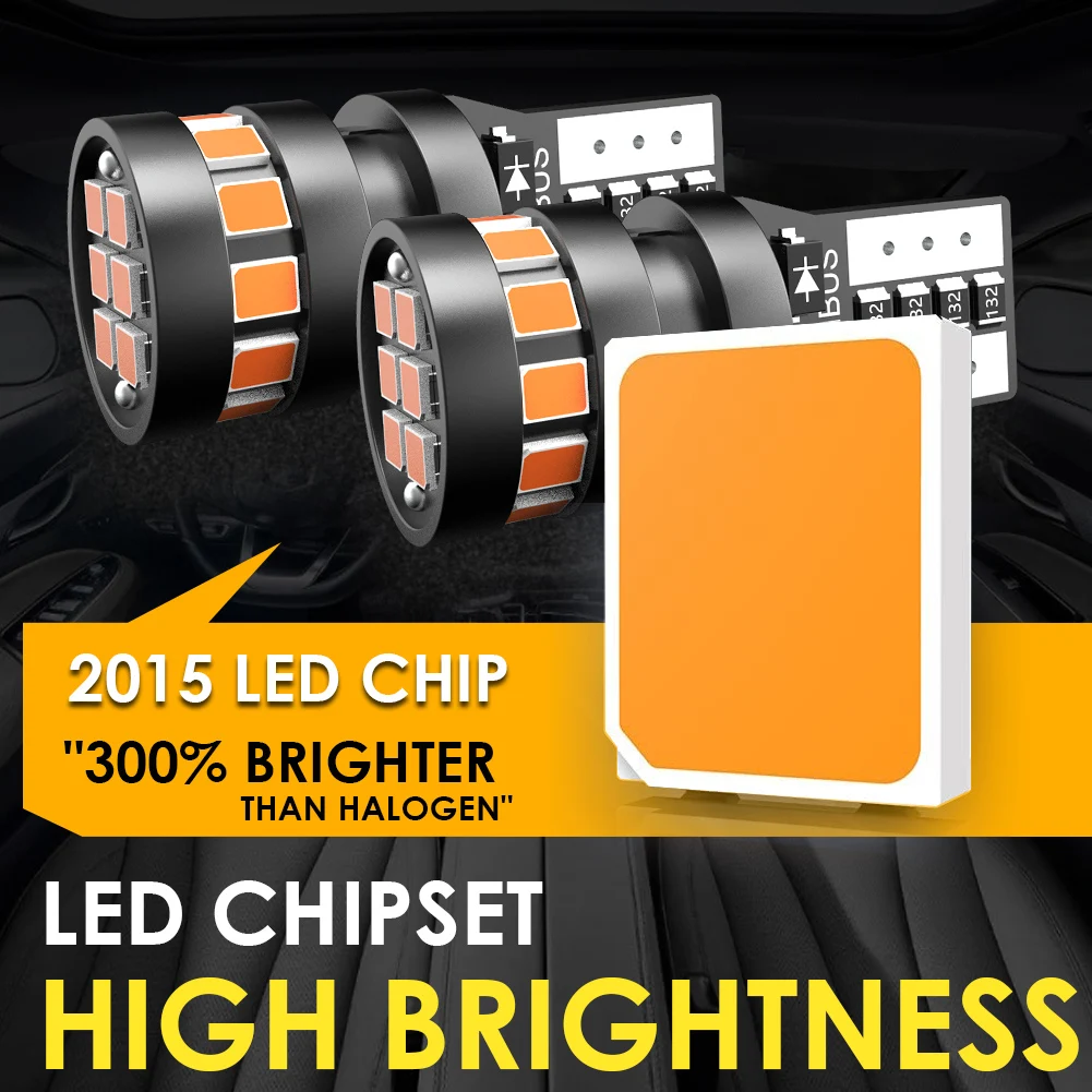 2x ǰ T10 W5W   2015 LED ڵ ׸   Ʈ Ŀ  168 194 LED ڵ   