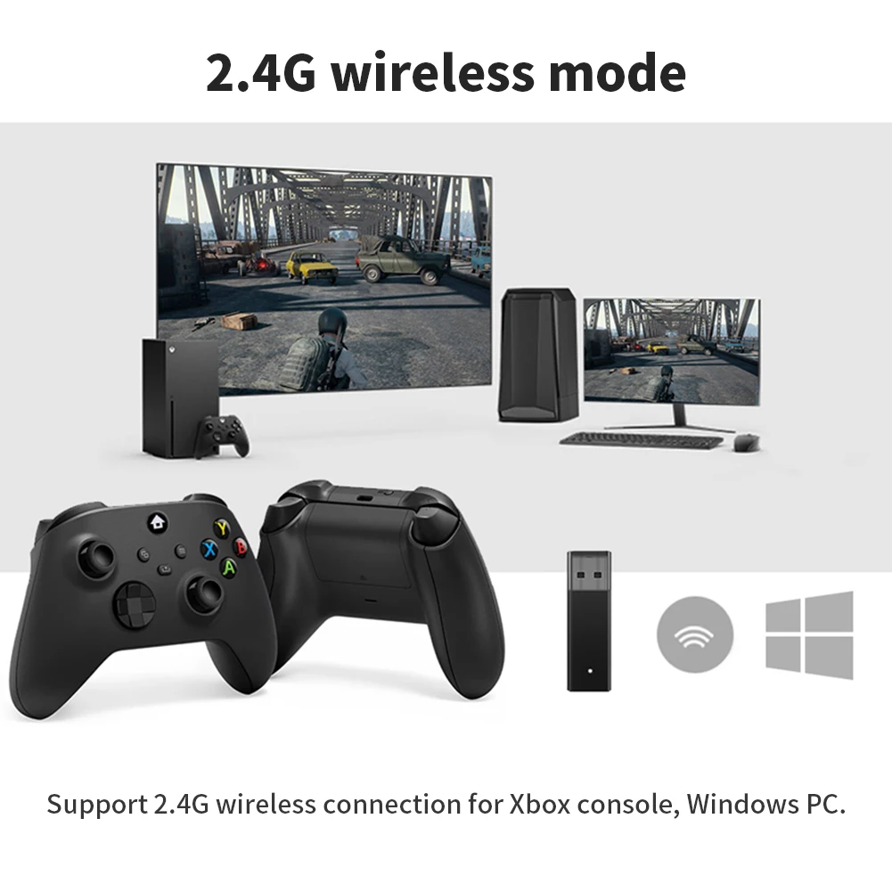 Xbox One ø S/X Ʈѷ  е,  PC , ͺ Ű ߰, 6    ڵ, 2.4G