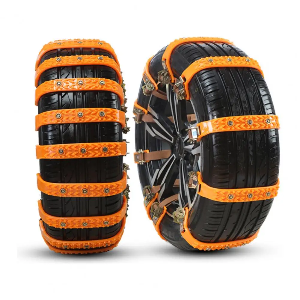 Frost-resistant Anti-skid Strap Universal Anti-slip Tire Snow Chains for Suvs Trucks Pickups Emergency for Rain Winter