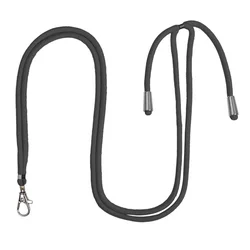 Universal Adjustable Crossbody Cell Phone Lanyard Neck and Shoulder Strap (1pcs Black Lanyard)