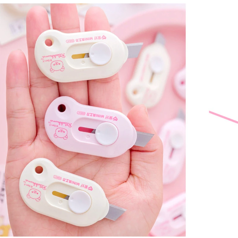 Cute Mini Portable Utility Knife Flash Disk Shape Express Box Knife Paper Cutter Envelope Opener Craft Wrapping Stationery