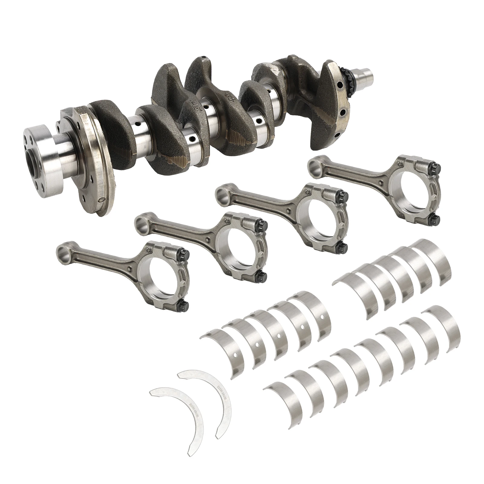 Artudatech 1,6 l Motor-Kurbelwellen-Tonstangen und Lagersatz für Hyundai SOUL RIO 2012–2019 – Detail 14