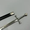22cm Narthil Sword Plus Aragorn Gondor King Medieval Weapon Ring Metal Katana Samurai Sword Keychain Ornaments Gifts Toys Boys 4