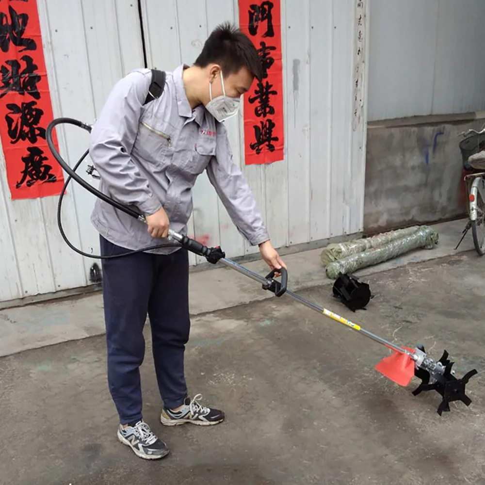 Orchard Farmland Small Household Lawn Mower Backpack Gasoline Weeder Two or Four Stroke Weeding and Loosening Machine - Image 5