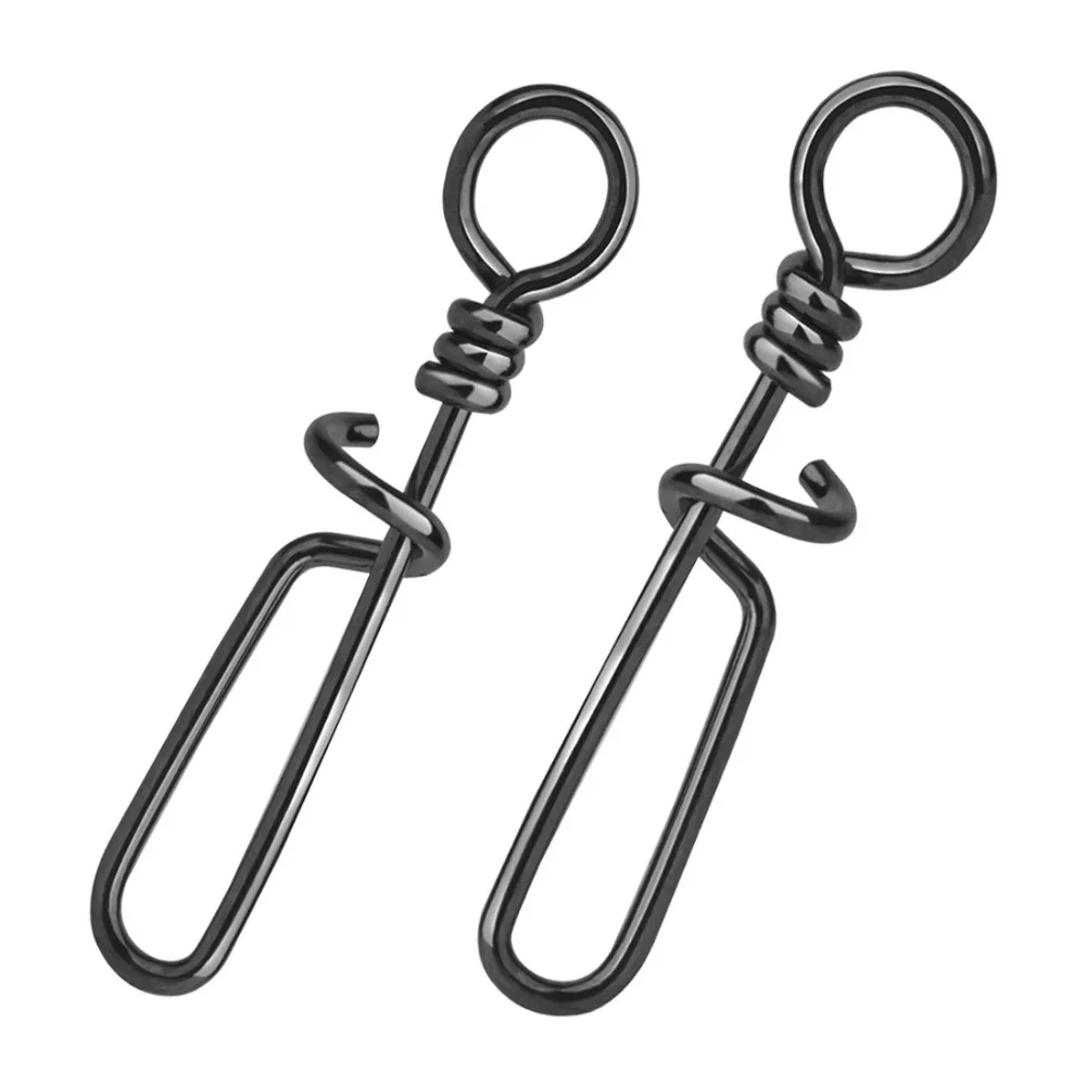 50er-Pack Edelstahl Coastlock Snap Quick Change Design Korrosionsbeständiger Quick Change Lure Clip Langlebige Konstruktion – Detail 6