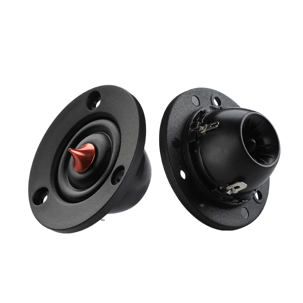 2Pcs 2 Inch Tweeter Speaker 4 Ohm 30W HIFI Silk Dome Treble DIY Home Sound Theater Audio Loudspeaker for Car Modification