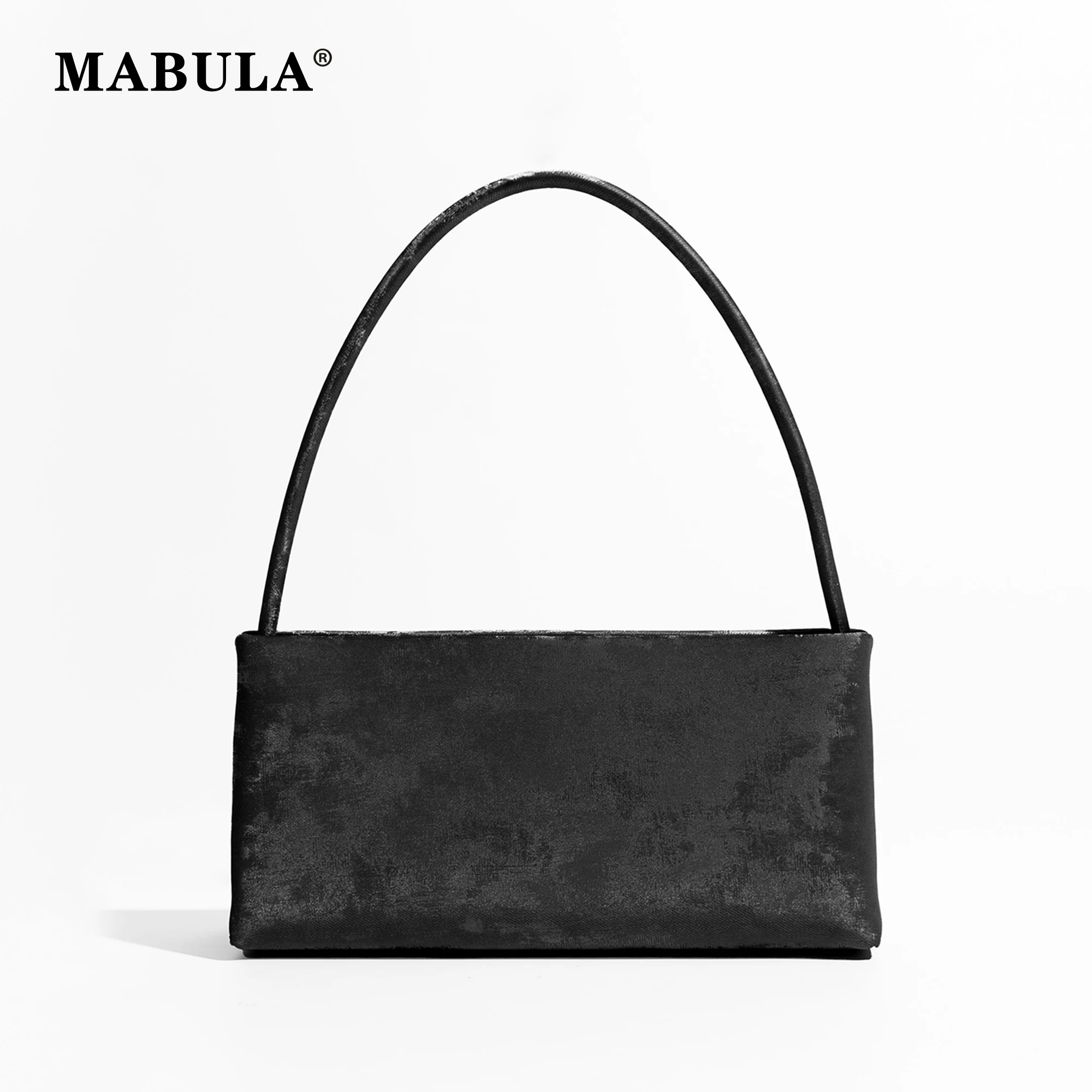 

MABULA Chinese style Fashion Hobo Purse For Woman Silver Stylish Crossbody Bag Square Genuine Leather Ladies Phone Purse