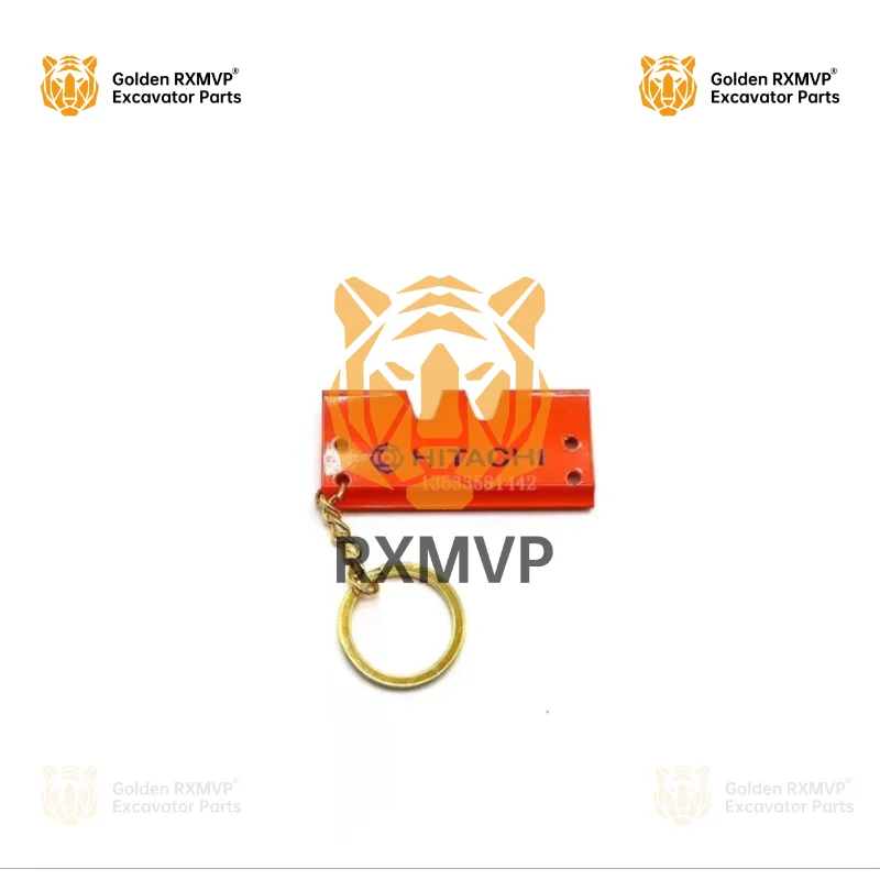 Bucket Key Chain car key 1pc For Hitachi Excavator Heavy Equipment Keychain