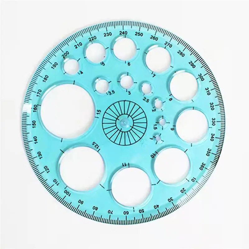 Geometric Ruler Drawing Drafting Ruler Multifunctional Architecture Circle Stencils Templates Rulers Tools Tool Architect