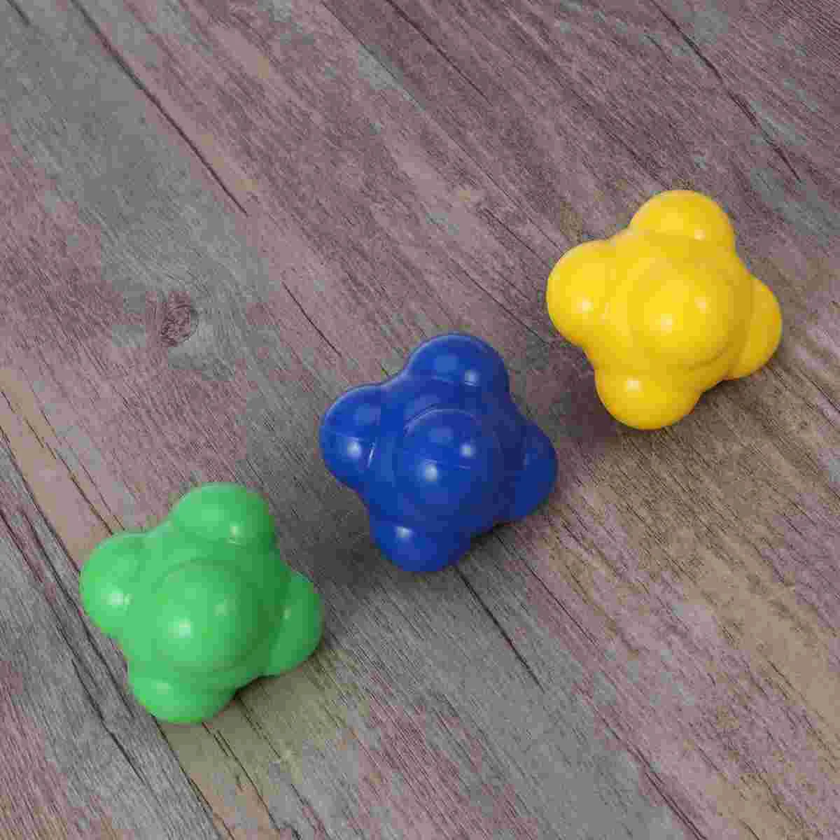 58mm Baseball Agility Reaction Ball for Developing Exceptional Hand-Eye Coordination-Medium Difficulty (Yellow)