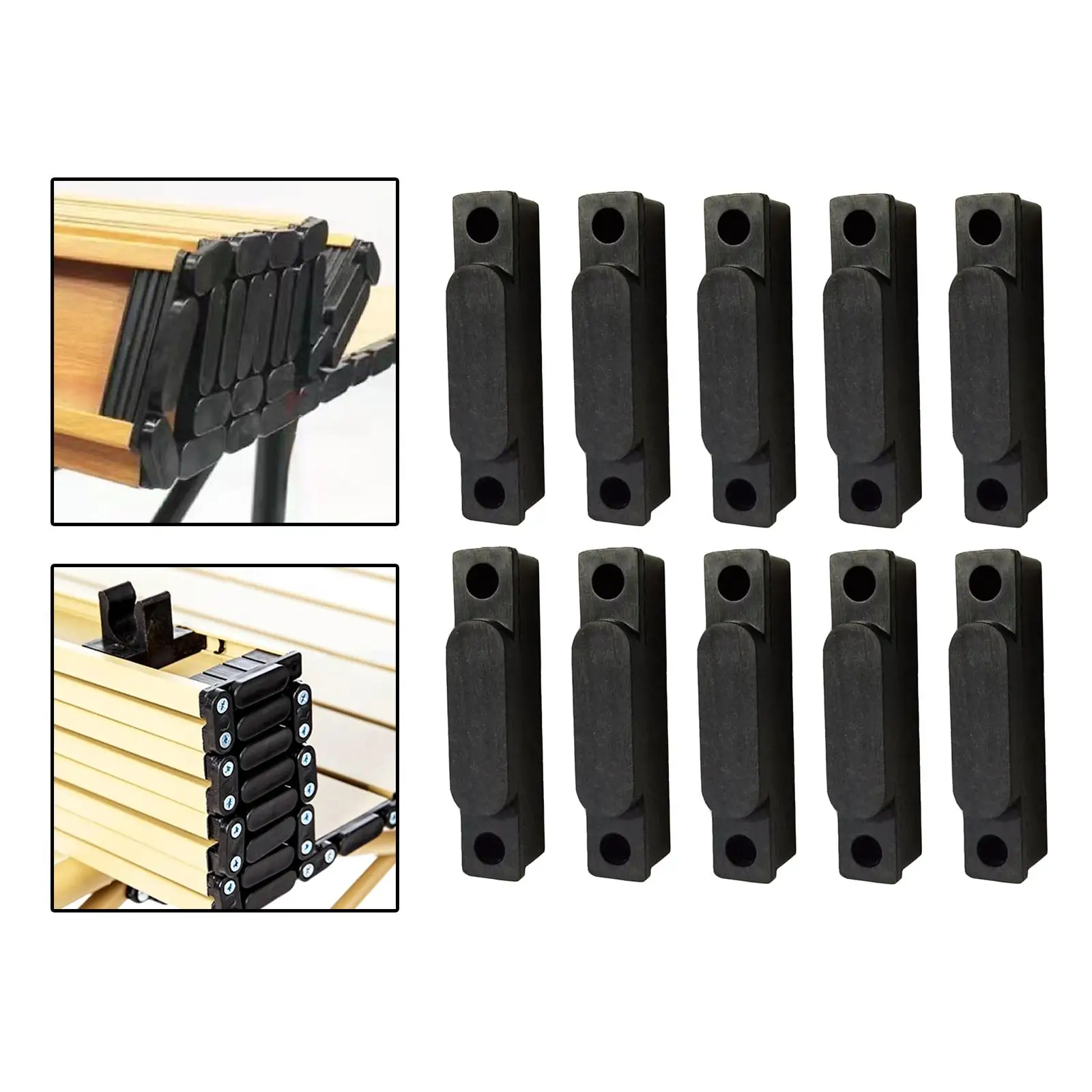 10 Pieces Camp Table Buckles Stool Hardware Chairs Table Connectors for Camping Furniture Backpacking Fishing Shopping Traveling 10 Pieces Camp Table Buckles Stool Hardware Chairs Table Connectors for Camping Furniture Backpacking Fishing Shopping Traveling