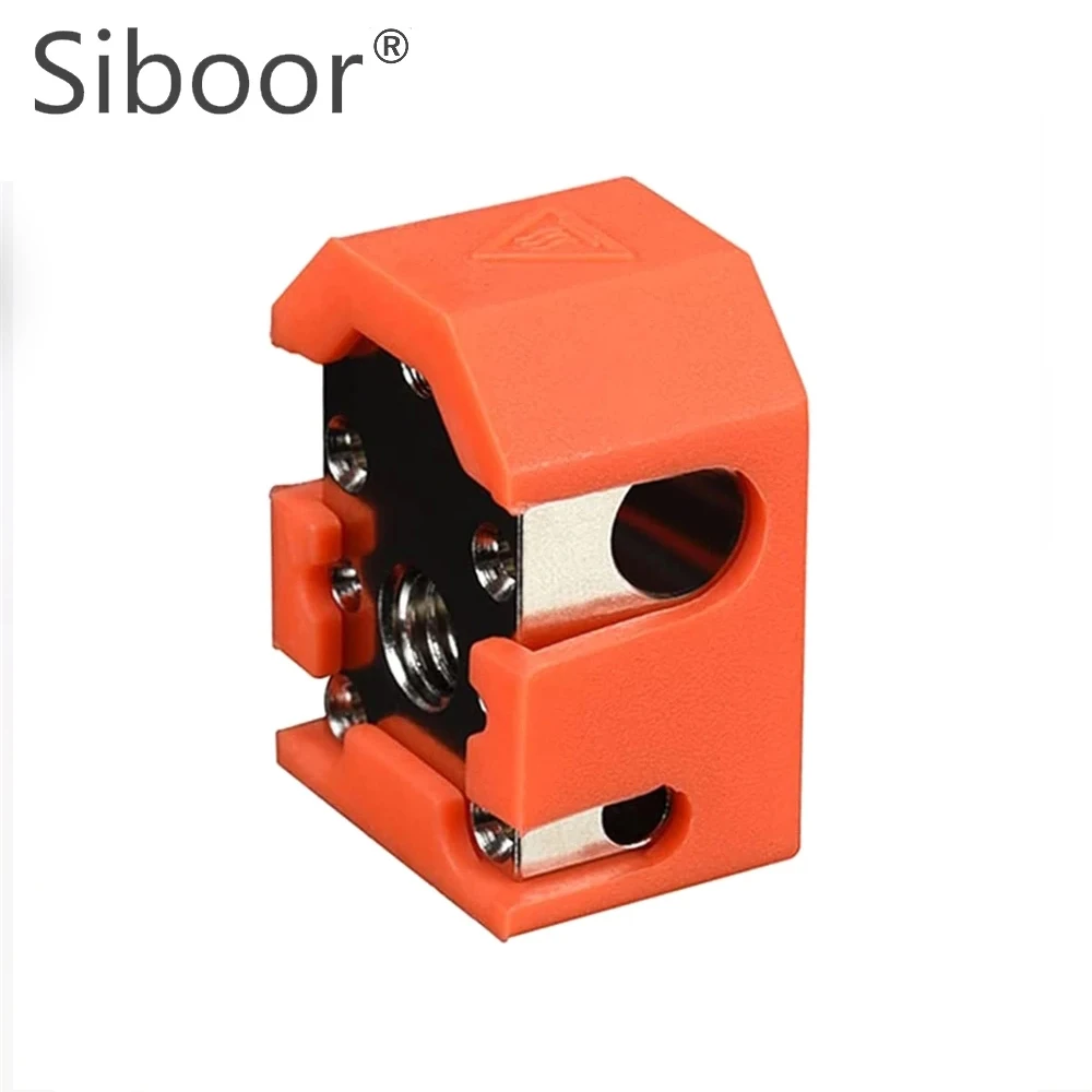 Dragon Hotend V2.0 Heater Block Covers Extruder Heat Block Case Dragon Silicone Cover Socks 3D Printer Parts VS V5 V6 MK8 Sock 3d printer parts cr8 heat sink aluminum block radiator 27mm 22mm 12mm for for mk10 v6 extruder hotend creality bowden