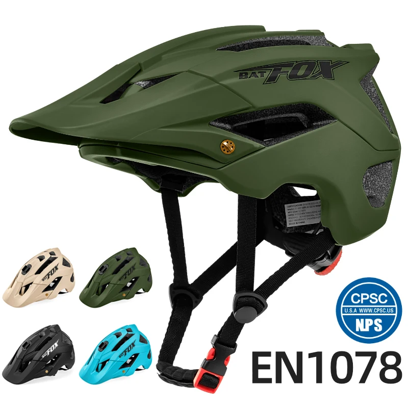 

BATFOX велосипедный шлем MTB для женщин и мужчин велосипедный шлем для взрослых для езды на велосипеде Intergrally-molded capacete ciclismo mtb мужской велосипедный шлем
