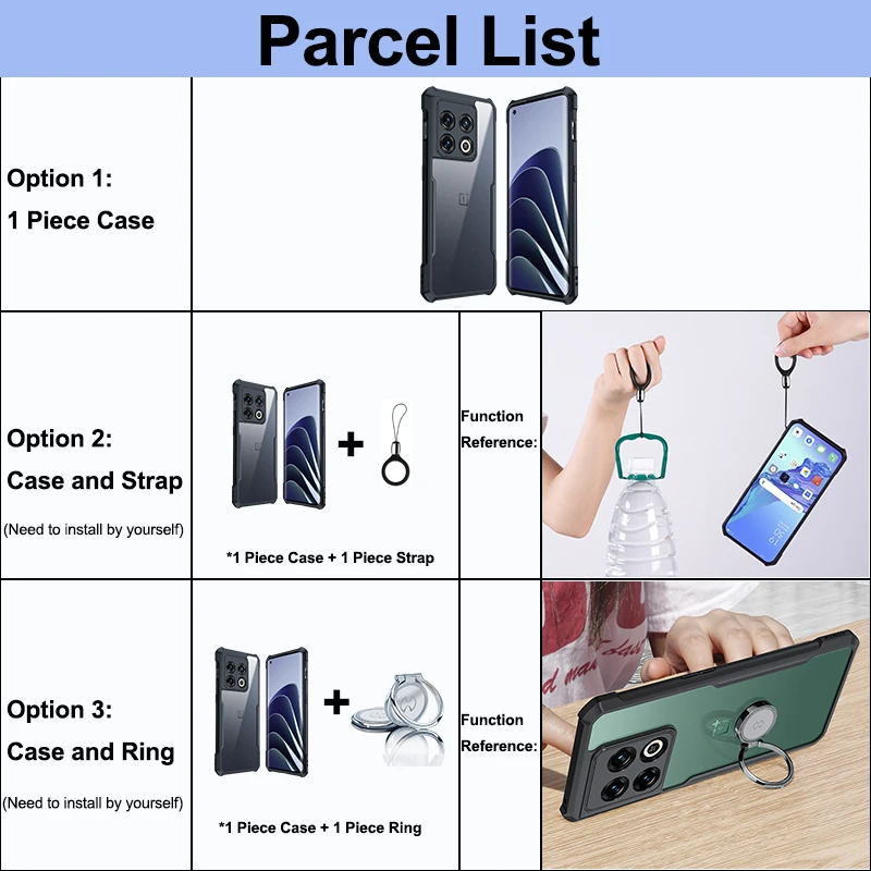 Custodia in TPU Opaca Anti-Impronte per OnePlus 9 Pro - Nera