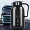 Electric Car Kettle Cigarette Lighter Warmer for Self Driving Tour Tea Coffee 4
