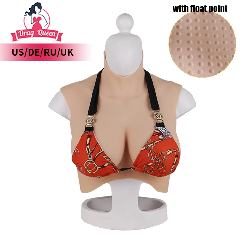 Large Size No Oil Silicone Breast Forms Fake Boobs D Cup ForTransgender  Cosplay