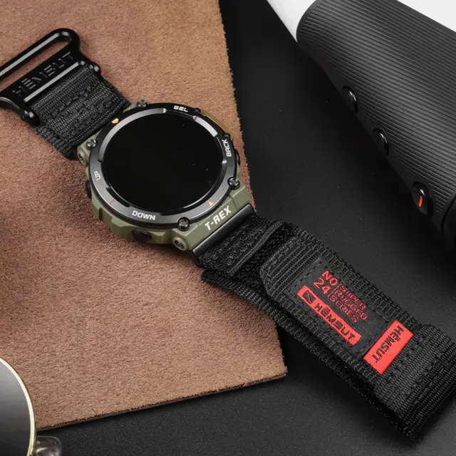 Hemsut Nylon Watch Band for Amazfit T-Rex 2 Replacement Straps for Amazfit  T Rex Pro 5 colors - AliExpress