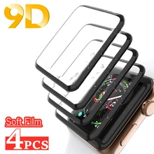 

iWatch Screen Protector for Apple Watch Series 3 4 5 6 SE 38mm 40mm 42mm 44mm No Glass Protective Film for Apple Watch 7 41 45mm